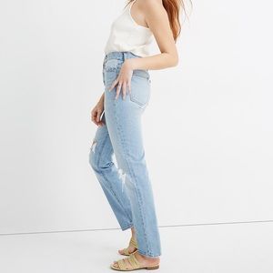 NWT Madewell Classic Straight Full-Length Jeans